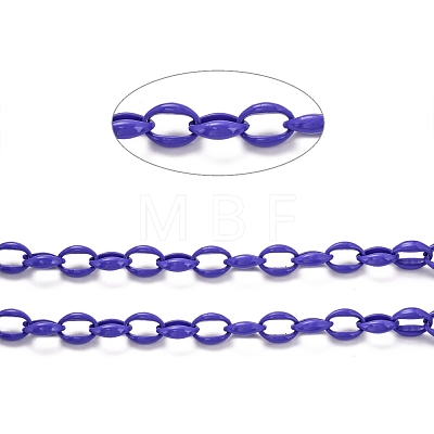 Spray Painted Alloy Cable Chains LCHA-L001-02F-1