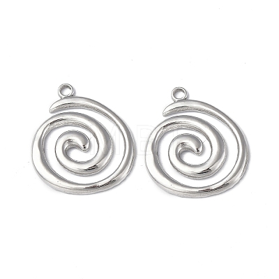 Non-Tarnish 304 Stainless Steel Pendants X-STAS-C066-32P-1