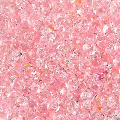 6/0 Spray Paint Glass Seed Beads SEED-H003-11D-1