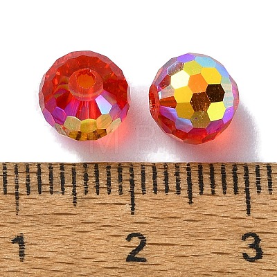 AB Color Plated Glass Beads EGLA-P059-02A-AB06-1