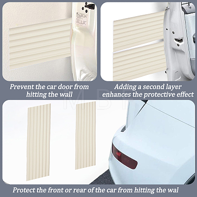 NBR Foam Anticollision Strip AJEW-GF0014-63B-1