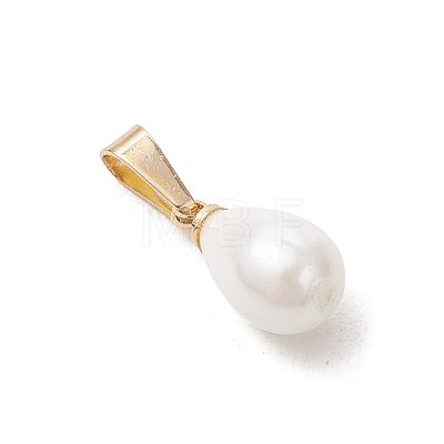 Shell Pearl Pendants PALLOY-JF05370-1