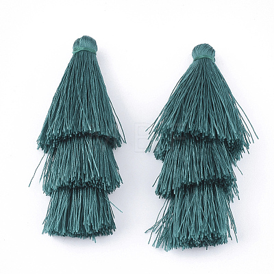 Polyester Tassel Big Pendant Decorations FIND-S288-09-1