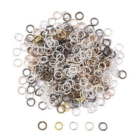 Iron Open Jump Rings JR6MM-M1-1