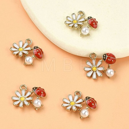 Alloy Enamel Pendants ENAM-YW0003-44-1
