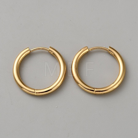 316 Surgical Stainless Steel Hoop Earring EJEW-WH0020-58-1