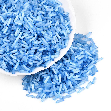 Glass Bugle Beads X-SEED-N007-28E-1