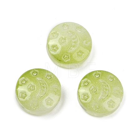 Transparent Glass Beads DGLA-E004-09L-1