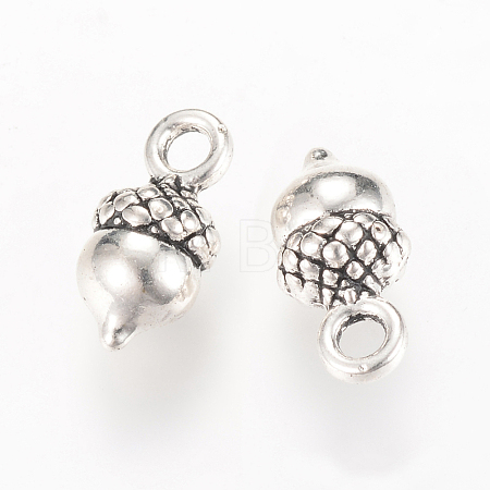 Tibetan Style Alloy Charms TIBEP-Q064-04AS-NR-1