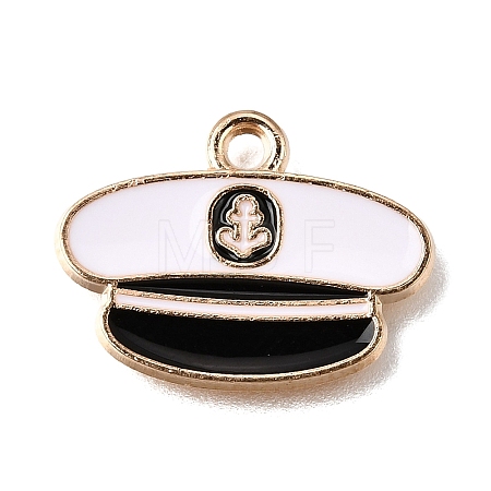 Alloy with Enamel Pendants AL-CBA9E11-03KCG-23-1