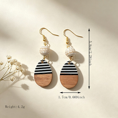Alloy Dangle Earrings WG0EF18-01-1