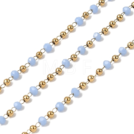 Handmade 304 Stainless Steel Link Chains CHS-A020-02G-04-1