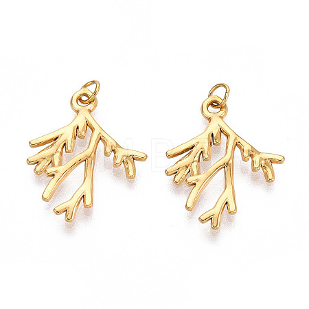 304 Stainless Steel Pendants STAS-N115-10G-1