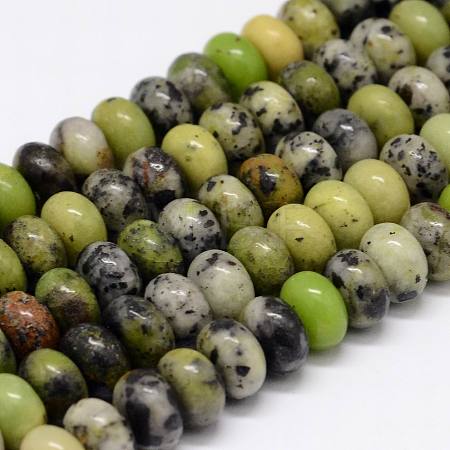 Natural Serpentine Beads Strands G-N0170-001-8.5mm-1
