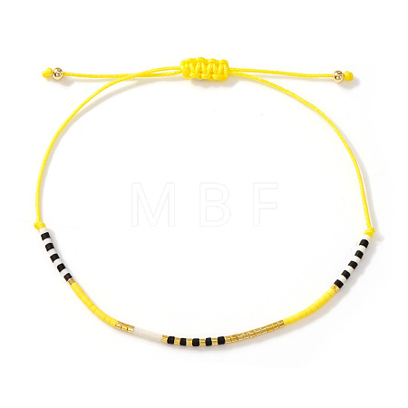 Bohemian Glass Seed Bead Braided Bracelets LS-WO6368-13-1