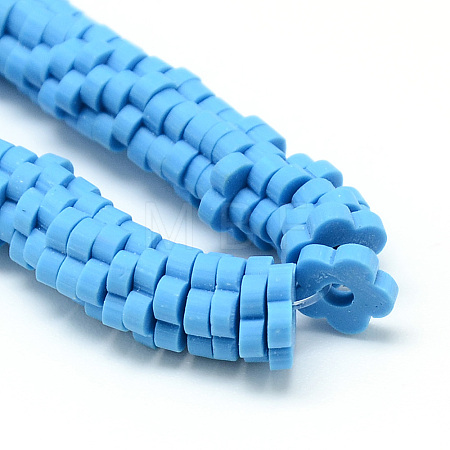 Polymer Clay Bead Strands CLAY-T001-A10-1