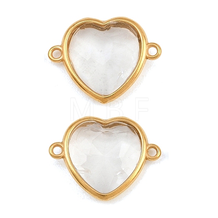 304 Stainless Steel Glass Connector Charms STAS-Q119-02G-A02-1