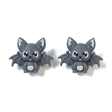 Halloween Theme Silicone Focal Beads SIL-M005-05C-1