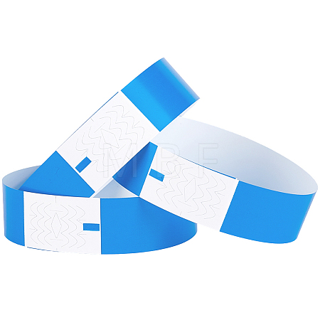 300Pcs Synthetic Paper Polypropylene Disposable Wristbands BJEW-SP0001-09C-1