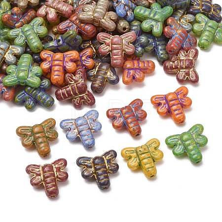Handmade Lampwork Beads LA-CBAD2DB-16B-1