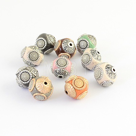 Handmade Indonesia Beads IPDL-R397-M-1