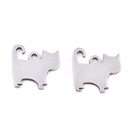 Non-Tarnish 201 Stainless Steel Charms STAS-S081-062-1