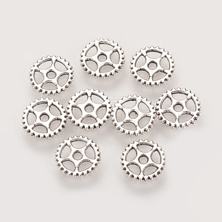 Tibetan Style Alloy Steampunk Charms X-TIBE-Q075-46AS-LF-1