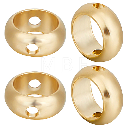 80Pcs Brass Beads Frames KK-CN0002-57-1