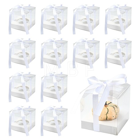 Square PET & Paper Bakery Box CON-FZC0002-004B-1