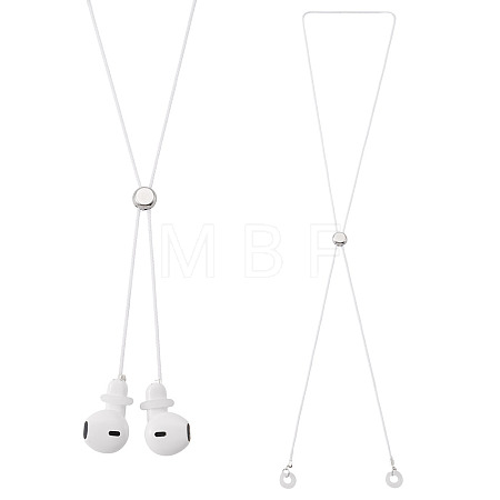 2Pcs Polyester Earphone Cord Straps HJEW-TAC0168-1