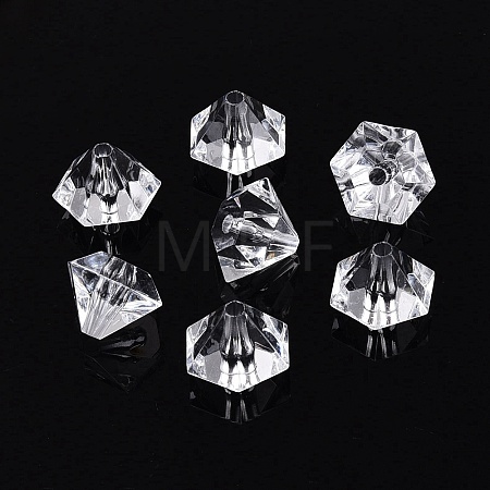 Transparent Acrylic Beads TACR-ZX019-14-1