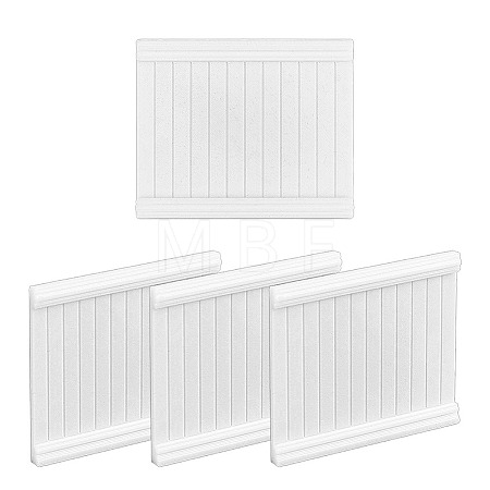 Rectangle Plastic Doll House Rail Mini Model DOLL-WH0007-21A-1