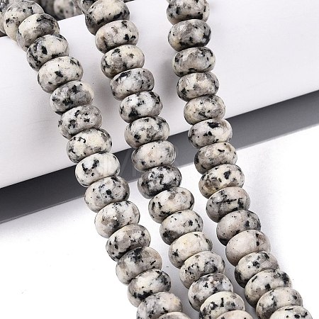 Natural Sesame Jasper Beads Strands G-Q613-01D-01-1