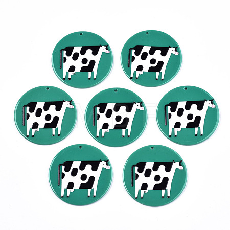 Acrylic Pendants X-KY-S163-172-1