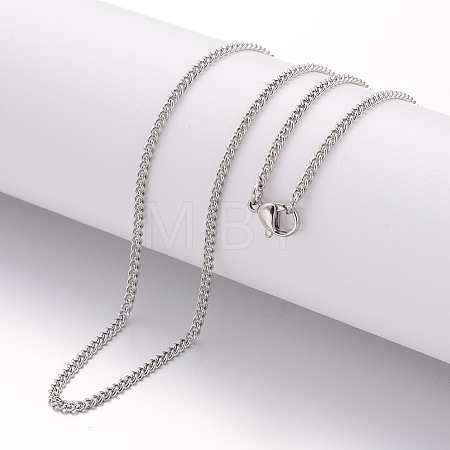 Non-Tarnish 304 Stainless Steel Necklace LS-MAK-K004-08P-1