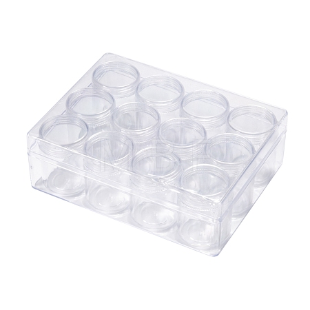 Plastic Bead Storage Containers X-C002Y-1