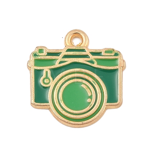 Camping Equipment Series Alloy Enamel Pendants FIND-Z064-04H-1