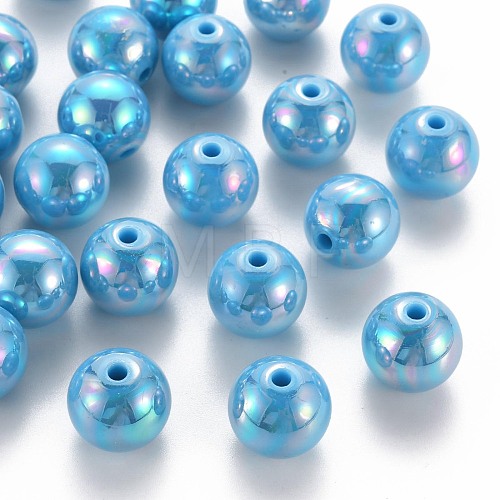 Opaque Acrylic Beads MACR-S370-D16mm-9-1