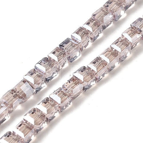 Transparent Glass Beads Strands EGLA-P061-05A-PL01-1