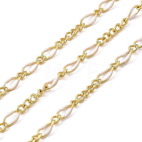 Brass Enamel Figaro Chains CHC-L053-09G-05-1