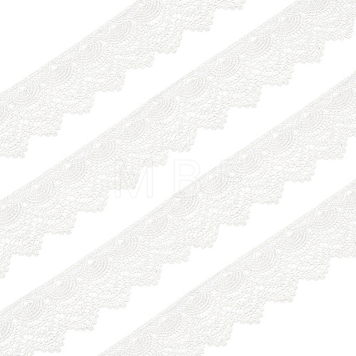 4.8~5 Yards Polyester Lace Trim OCOR-FG0001-81B-1