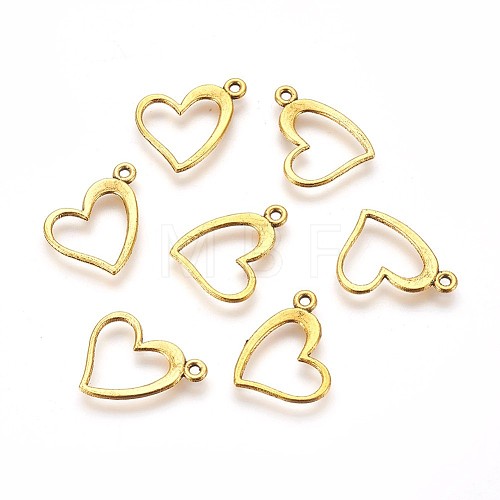 Tibetan Style Alloy Pendants TIBEP-22390-AG-LF-1