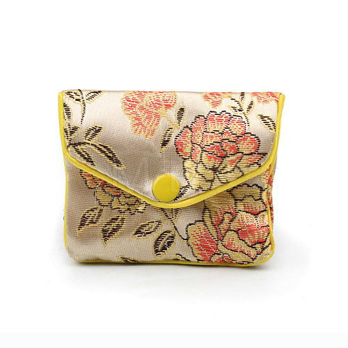 Chinese Style Rectangle Cloth Zipper Pouches CON-PW0001-091A-03-1