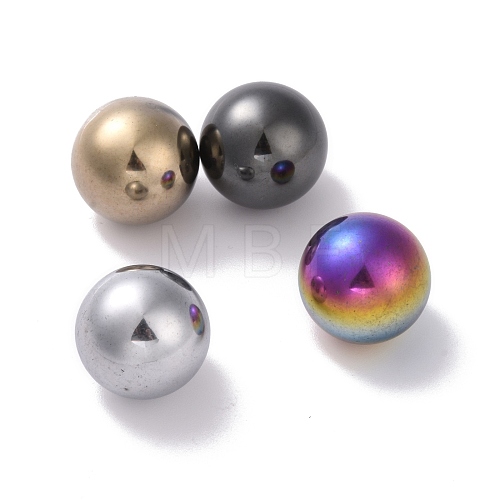 Non-magnetic Synthetic Hematite Beads G-G856-01-1