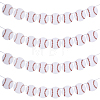 8Pcs Sports Party Decoration Paper Banner AJEW-CN0007-14D-1