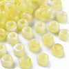 Acrylic European Beads MACR-S375-002B-08-1