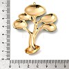 304 Stainless Steel Big Pendants STAS-C162-04G-3