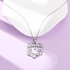 304 Stainless Steel Pendant Cable Chain Necklaces for Men Women NJEW-K308-03F-P-2