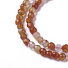 Natural Red Agate Beads Strands G-F596-35-4mm-3