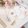 2Pcs 304 Stainless Steel Perfume Bottle Pendants DIY-WR0005-50-3